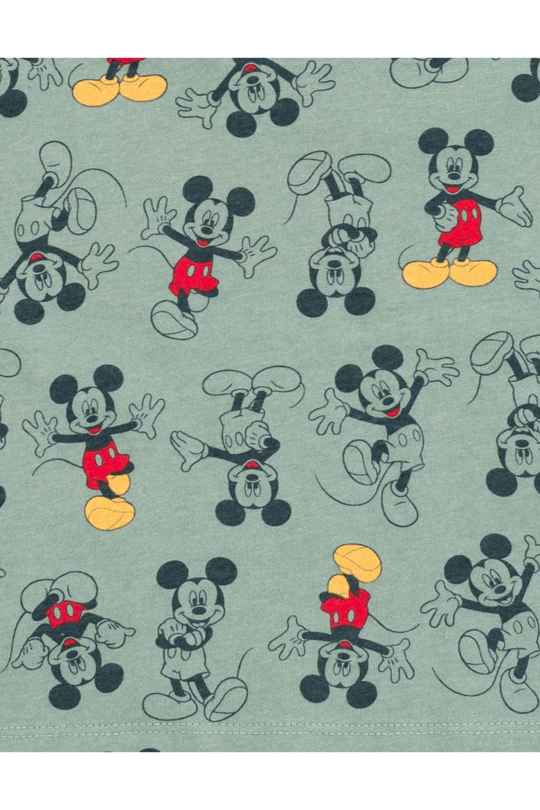 Mickey Mouse 2-Piece Polo and Shorts Set, Alternate, color, Mickey Mouse Sage
