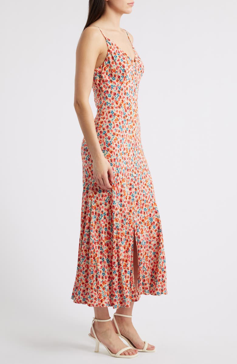 Rails Florian Floral Midi Dress, Alternate, color, 