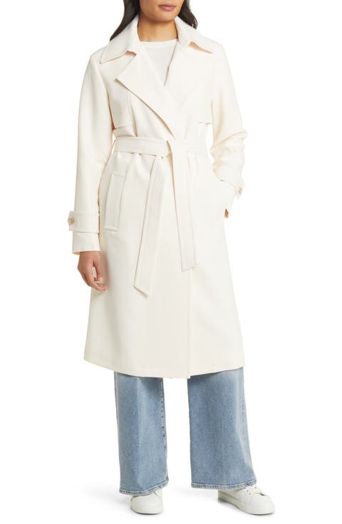 Tie Waist Trench Coat