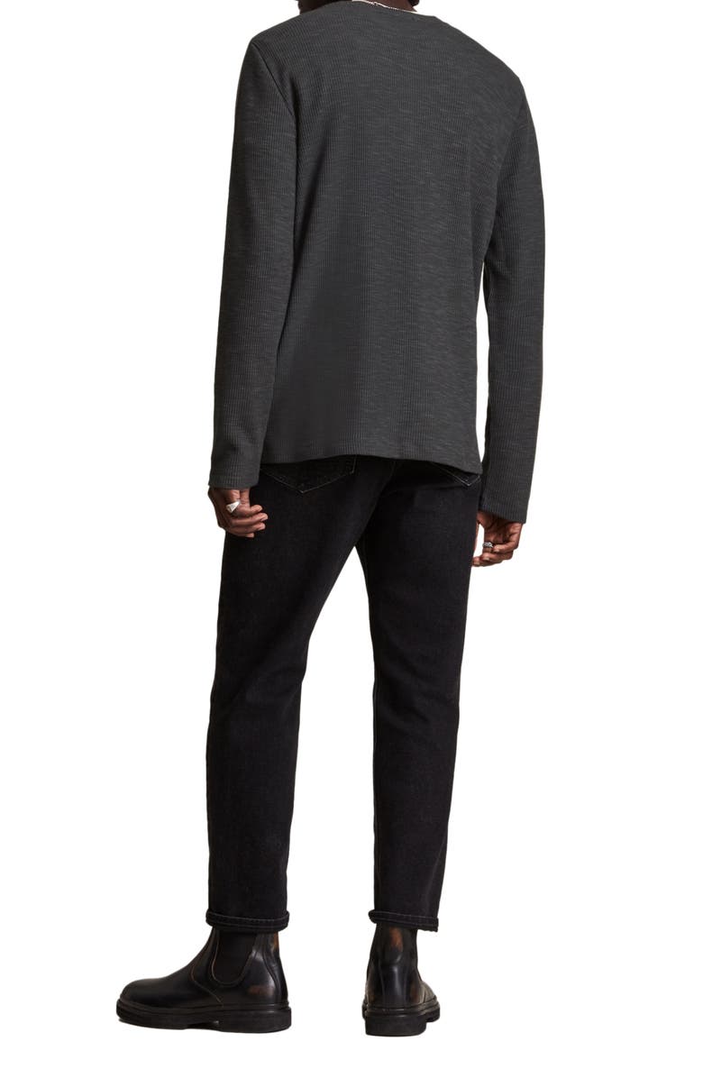 AllSaints Drucker Cotton Henley, Alternate, color, 