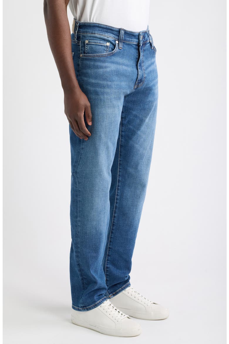 Zach Straight Leg Jeans, Alternate, color, MID BRUSHED CLASSIC
