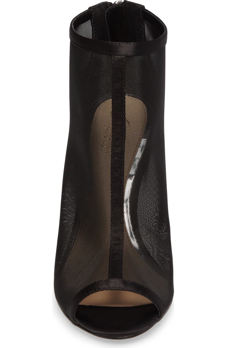 Jewel Badgley Mischka Anastasia Embellished Mesh Pump, Alternate, color,