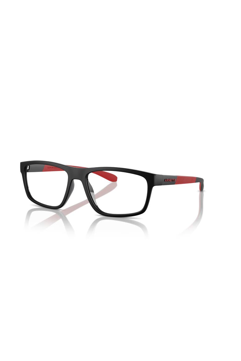 56mm Rectangle optical glasses, Main, color, Black