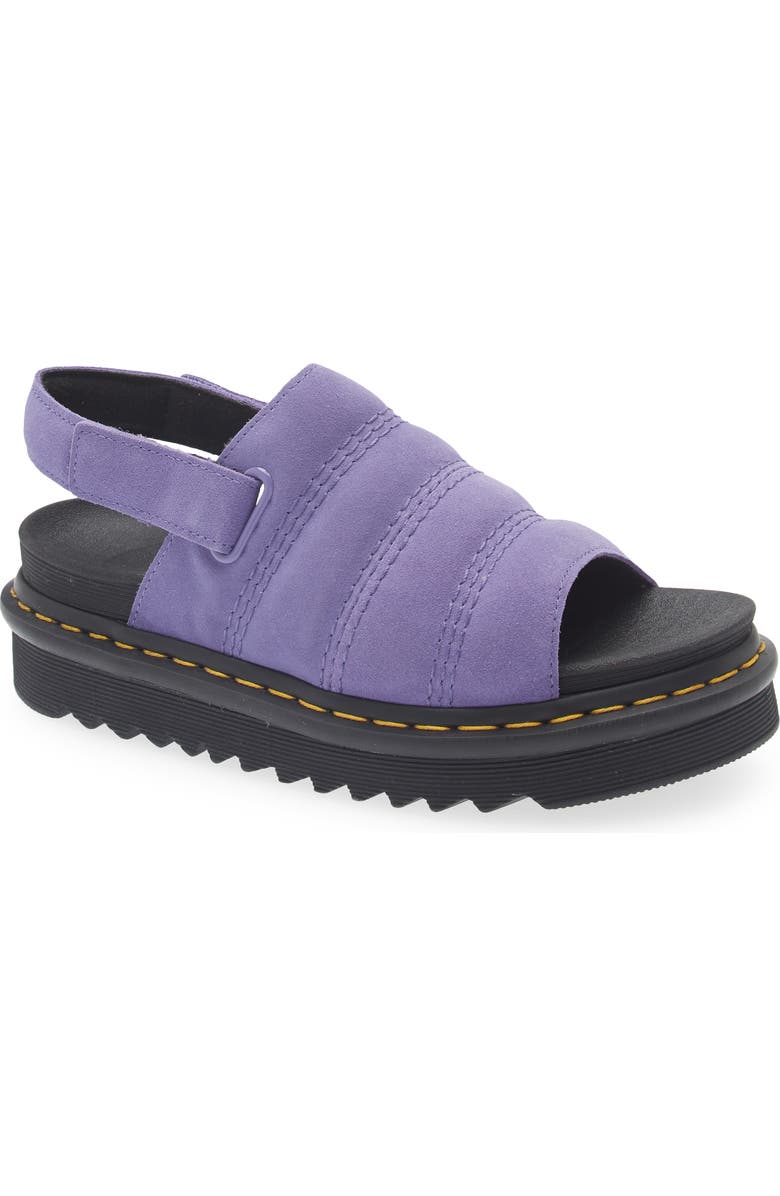 Dr. Martens Kole Slingback Platform Sandal, Main, color, Purple