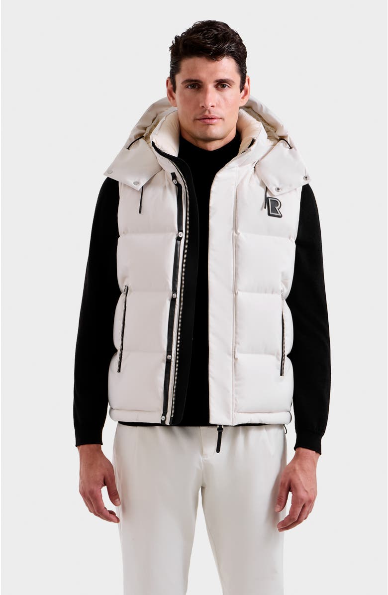 Rudsak Ren Heritage Down Puffer Vest, Main, color, Vanilla