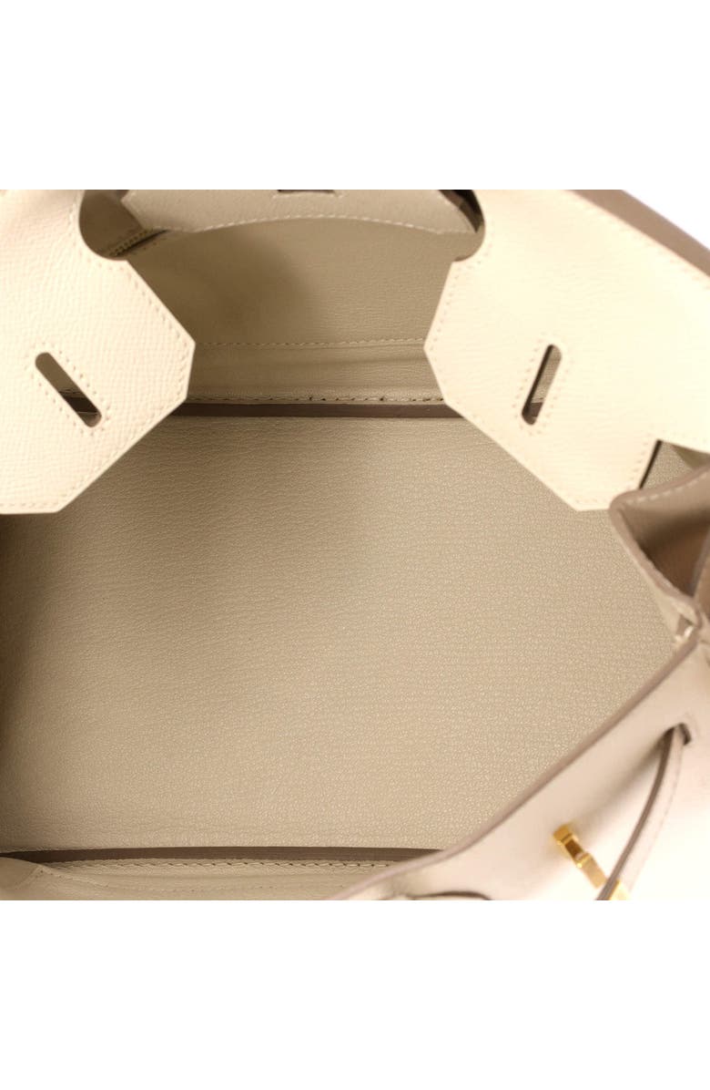 Pre-Owned Hermes Birkin Handbag Light Epsom with Gold Hardware 30, Alternate, color, Craie