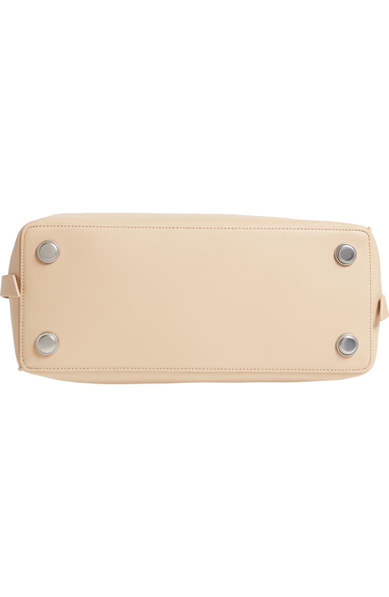 AllSaints 'Paradise North/South' Calfskin Leather Tote, Alternate, color,