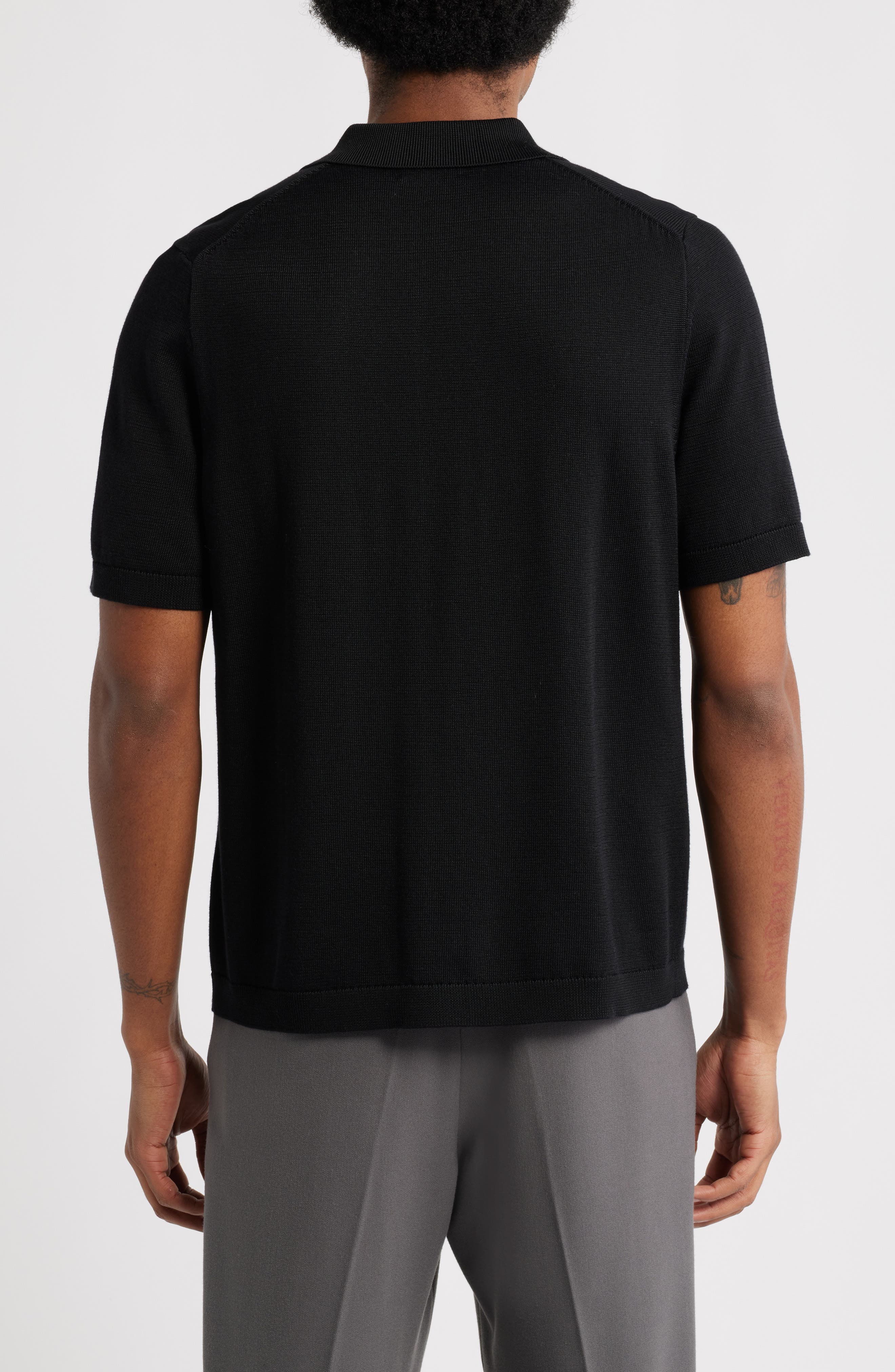 Short Sleeve Button-Up Cardigan - image 2