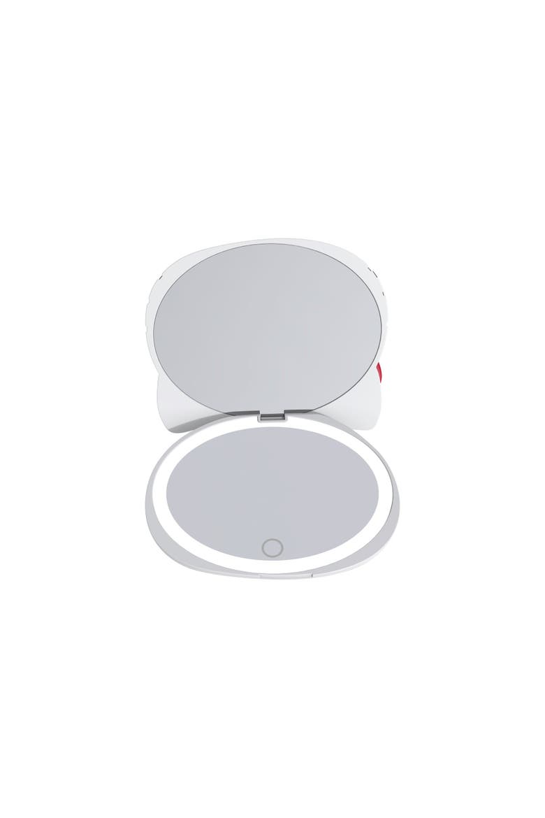 Hello Kitty Kawaii Battery Compact Mirror, Alternate, color, White