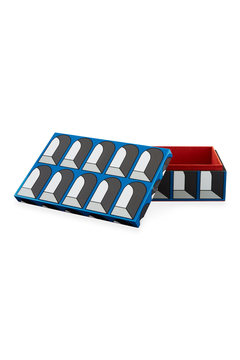 Arcade Lacquer Box, Alternate, color, Blue