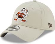 New Era Men's New Era Khaki Cleveland Browns Historic Playmaker 9TWENTY Adjustable Hat