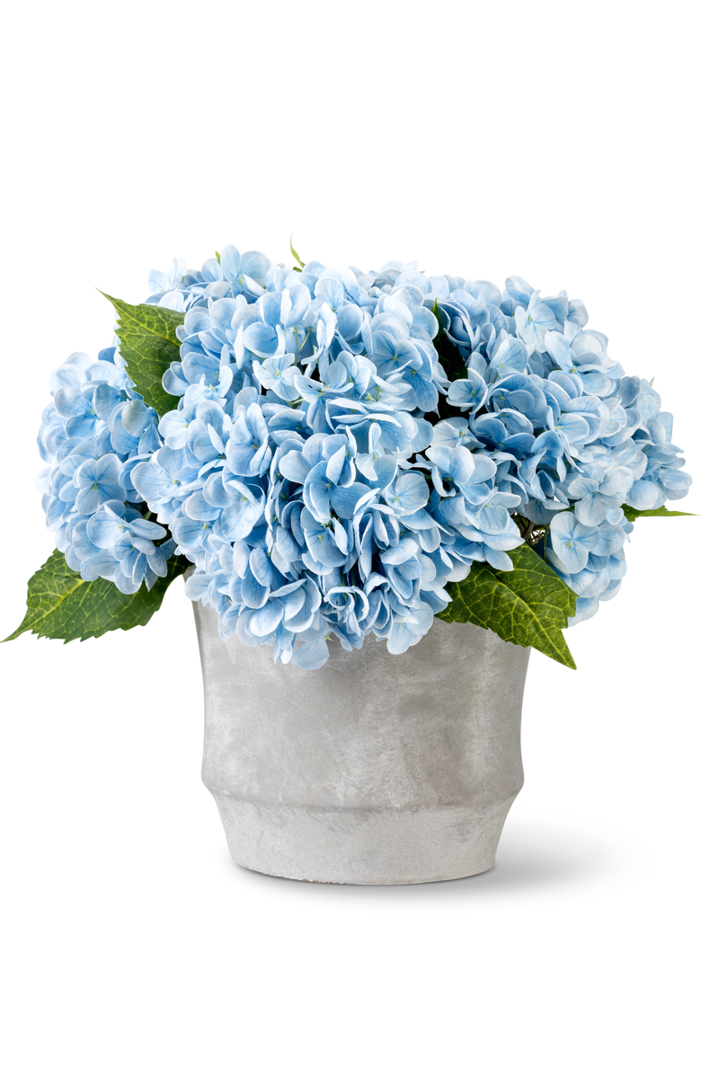 CocoBella Ryann RealTouch Hydrangea Arrangement, Main, color, Azure