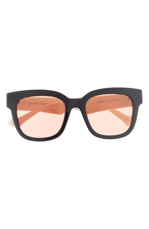 52mm Square Sunglasses