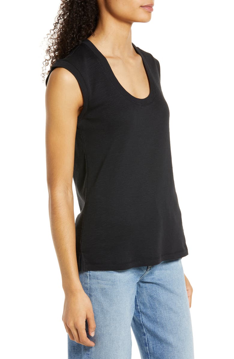 NZT by NIC+ZOE NIC+ZOE Scoop Neck T-Shirt, Alternate, color, 