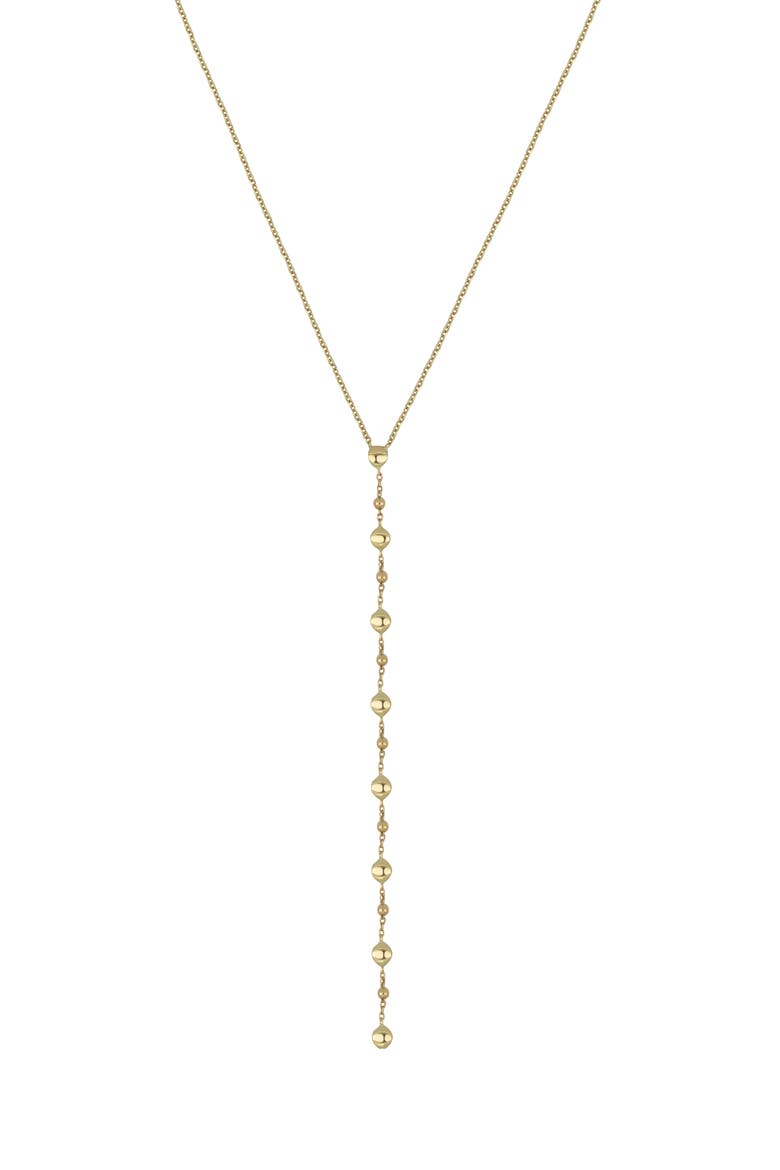 14K Gold Y-Necklace, Main, color, 14K YELLOW GOLD
