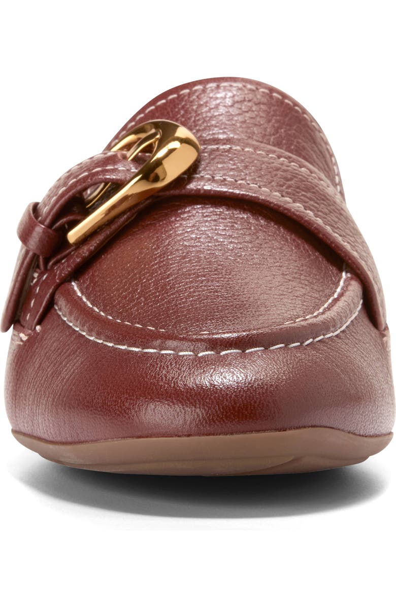 Cole Haan Grand Ambition Alette Buckle Loafer, Alternate, color, Mahogany Tumbled Leather