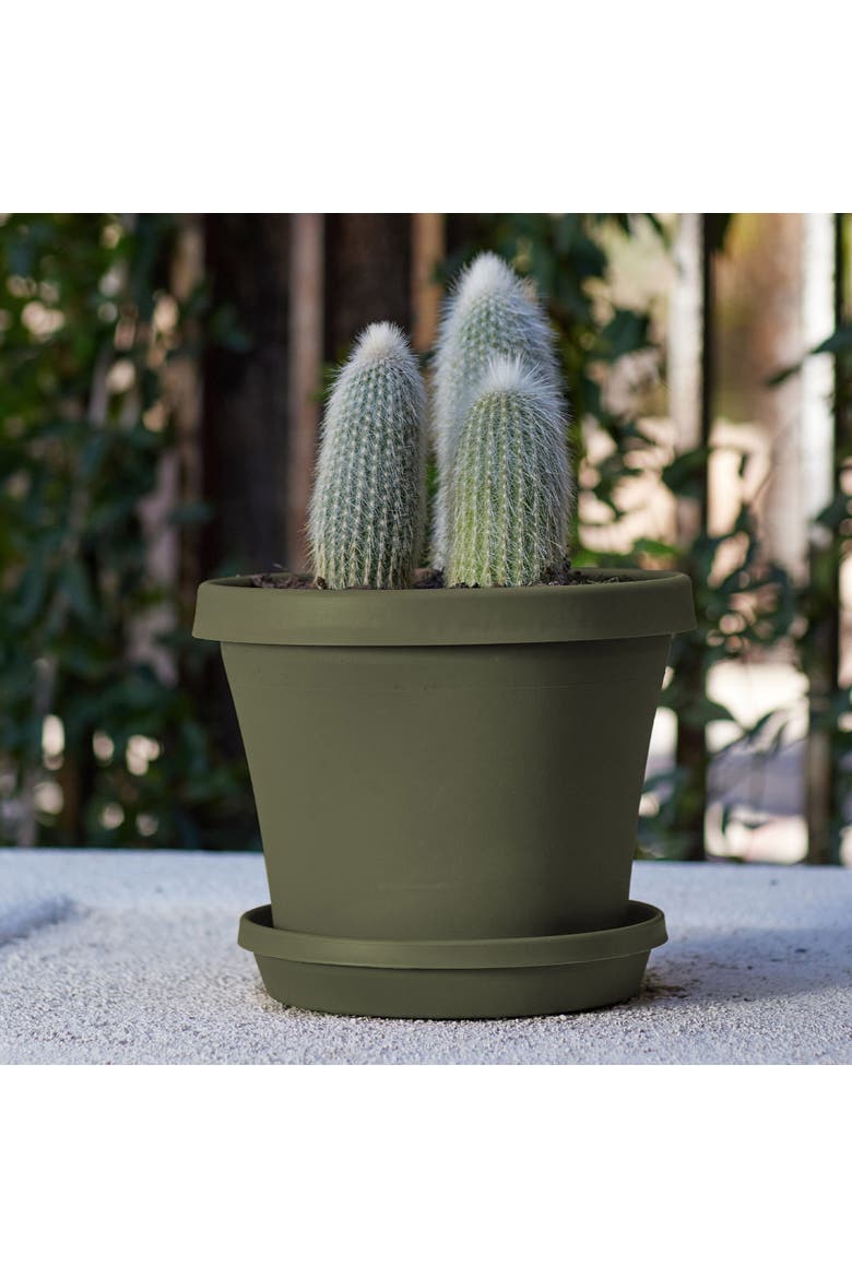 12 Inch Terra Pot Planter, Living Green, Main, color, Green