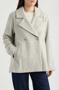 Eileen Fisher Herringbone Wool Swing Coat
