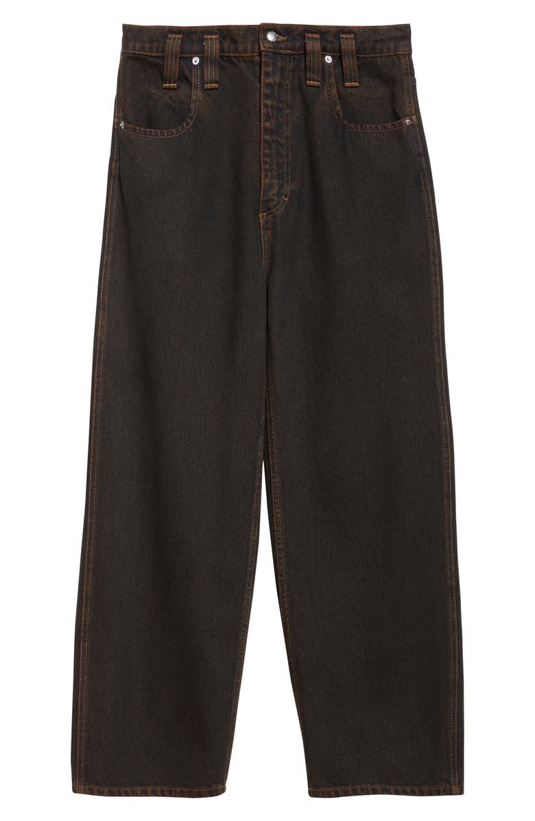 Eckhaus Latta Baggy Jeans, Alternate, color, Mud