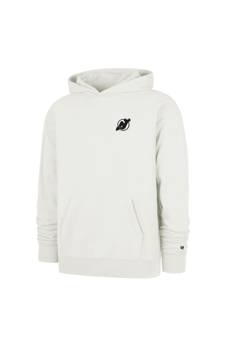 '47 Men's '47 Natural New Jersey Devils Foundation Pullover Hoodie, Alternate, color, Natural