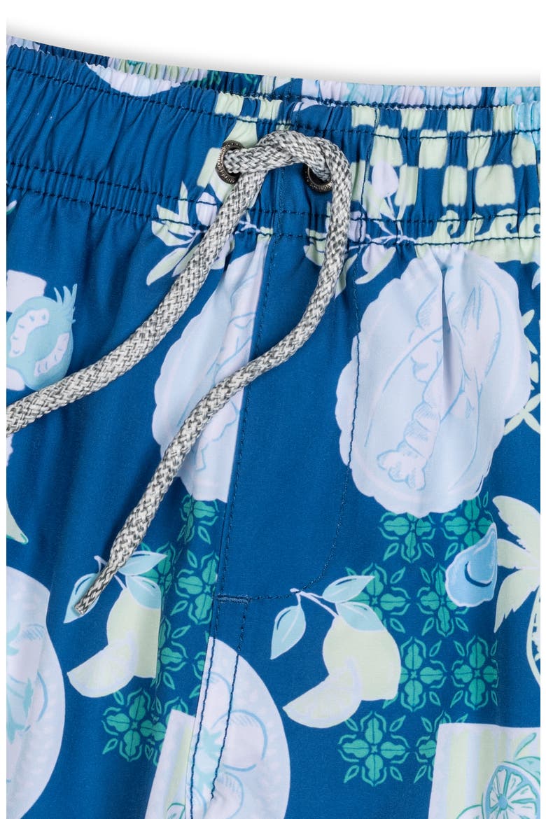Kids' 4-Way Stretch Volley Swim Shorts, Alternate, color, BLUE