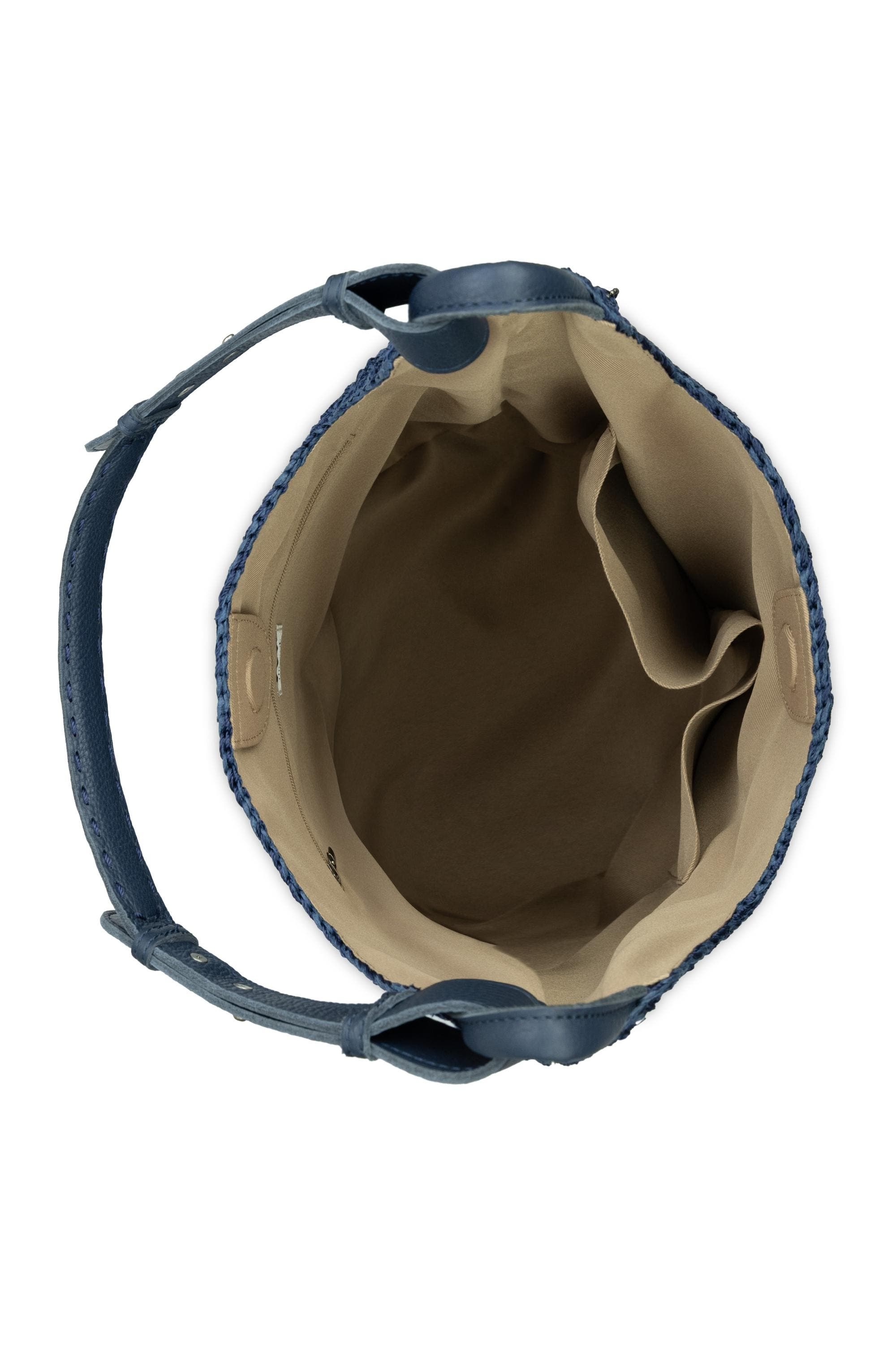 Los Feliz 120 Hobo, Alternate, color, Denim Tonal Straw