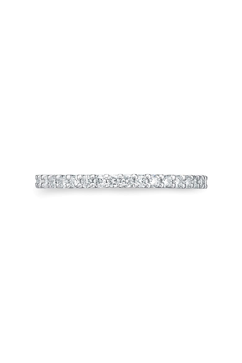Petite Prong Diamond Eternity Band, Alternate, color, PLATINUM