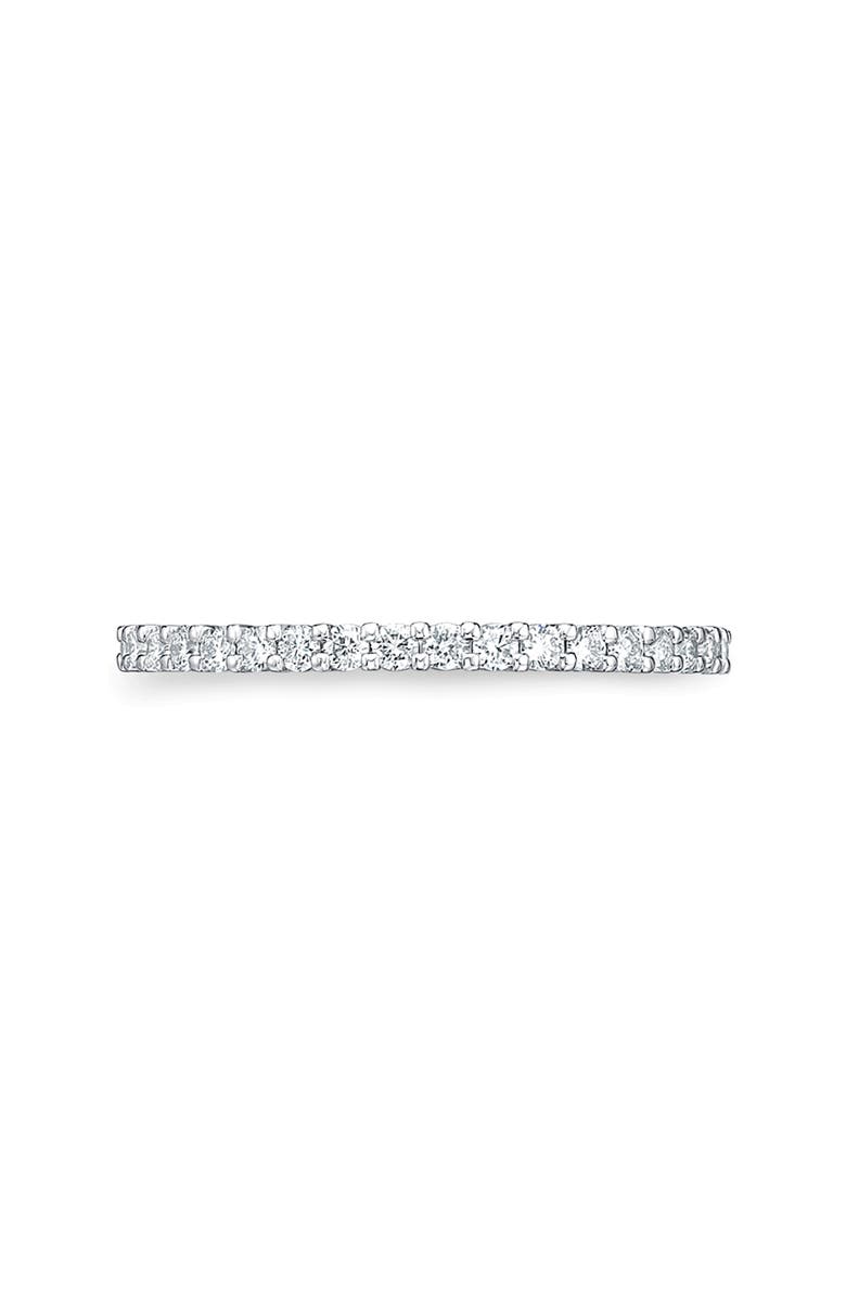 Mémoire Petite Prong Diamond Eternity Band, Alternate, color, Platinum