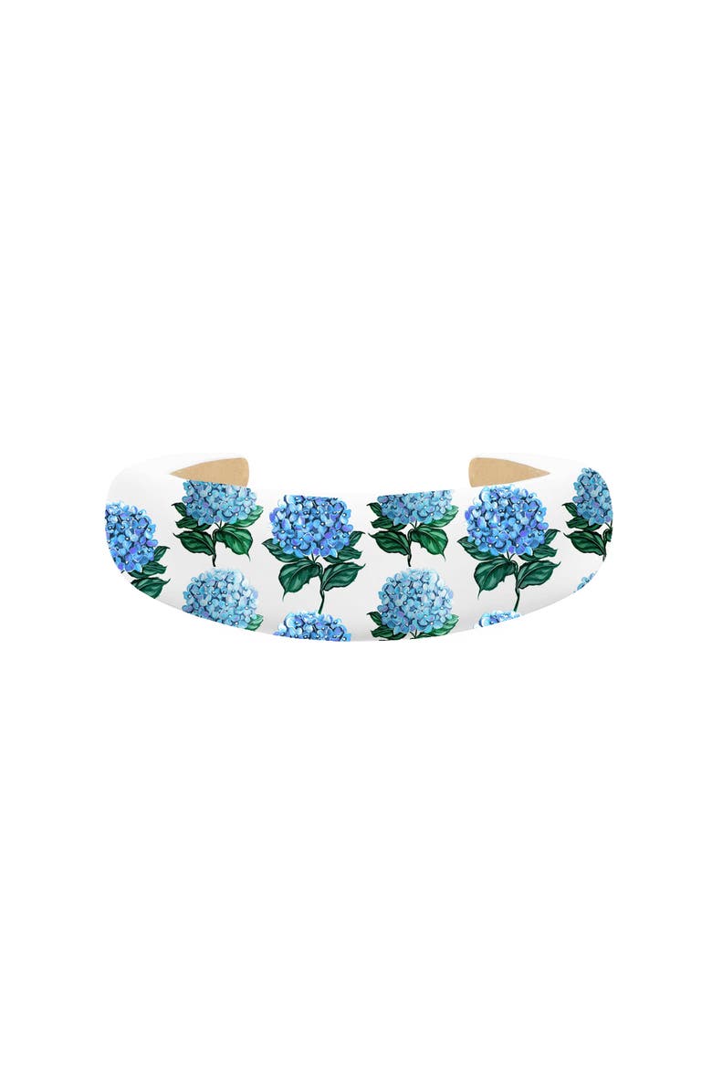 Hydrangea Headband, Alternate, color, Hydrangea