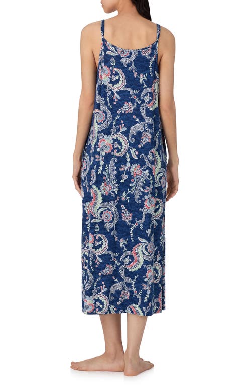 Ralph Lauren Lauren Sleeveless Cotton Blend Nightgown