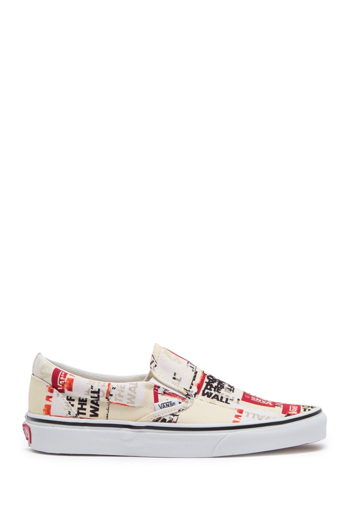 Vans Packing Tape Classic Slip-On Sneaker, Alternate, color, 