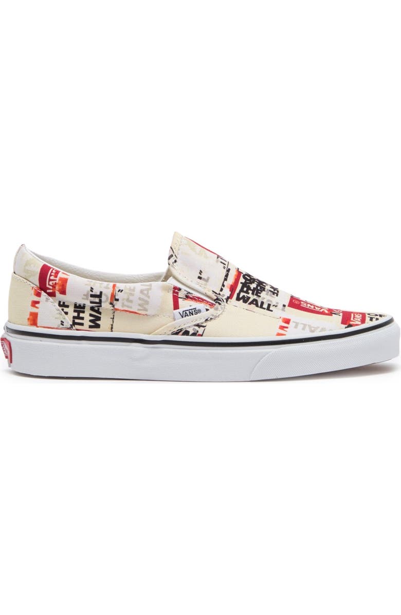Vans Packing Tape Classic Slip-On Sneaker, Alternate, color,
