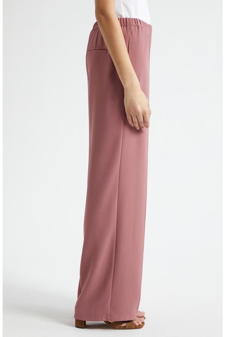 Mid-Rise Wide Leg Pants, Alternate, color, ROSE JAM