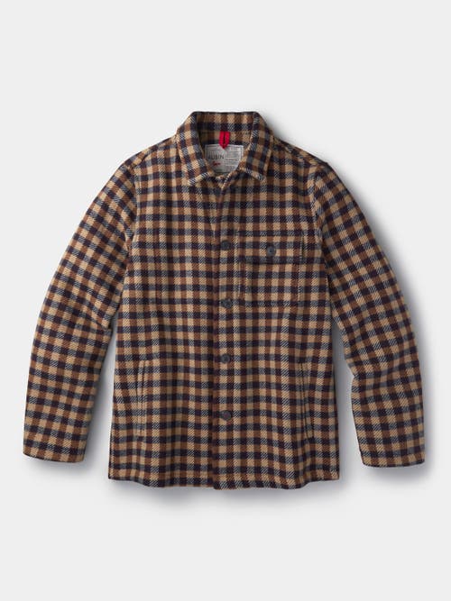 Aubin Nettleham Shirt Jacket In Brown