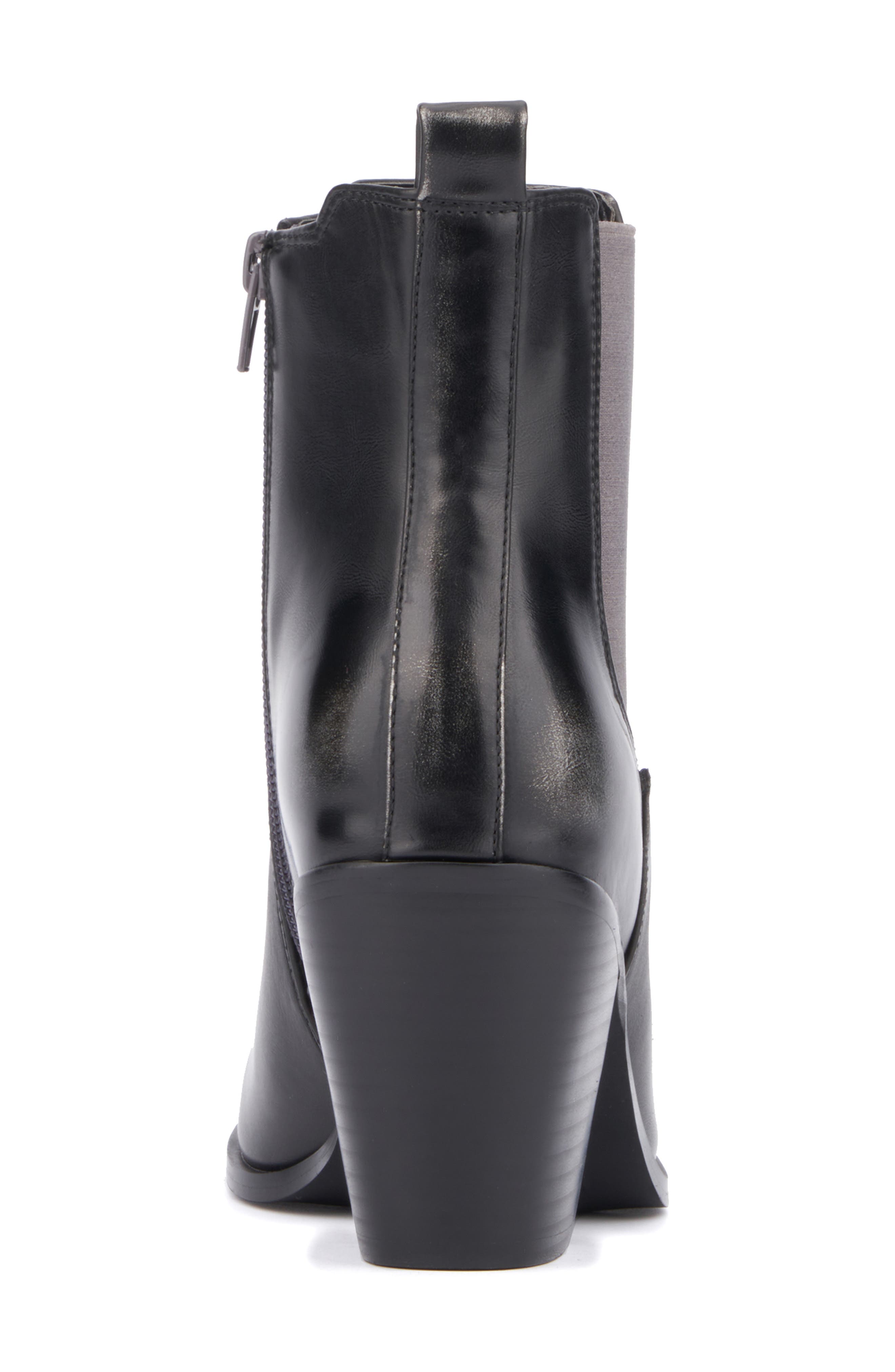 OLIVIA MILLER Trine Cheslea Boot, Alternate, color, Black