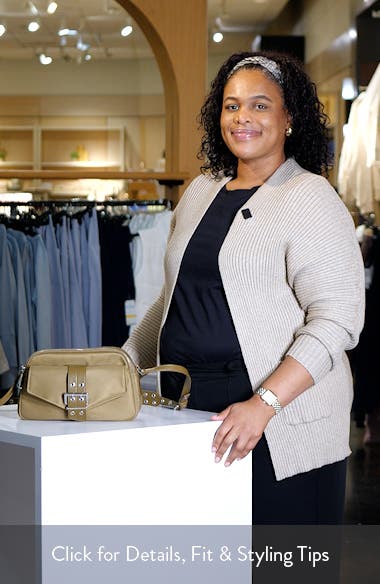 Ganni Bucky Recycled Nylon Camera Bag | Nordstrom