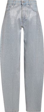 Haikure Bibi Crystal Embellished Balloon Leg Jeans