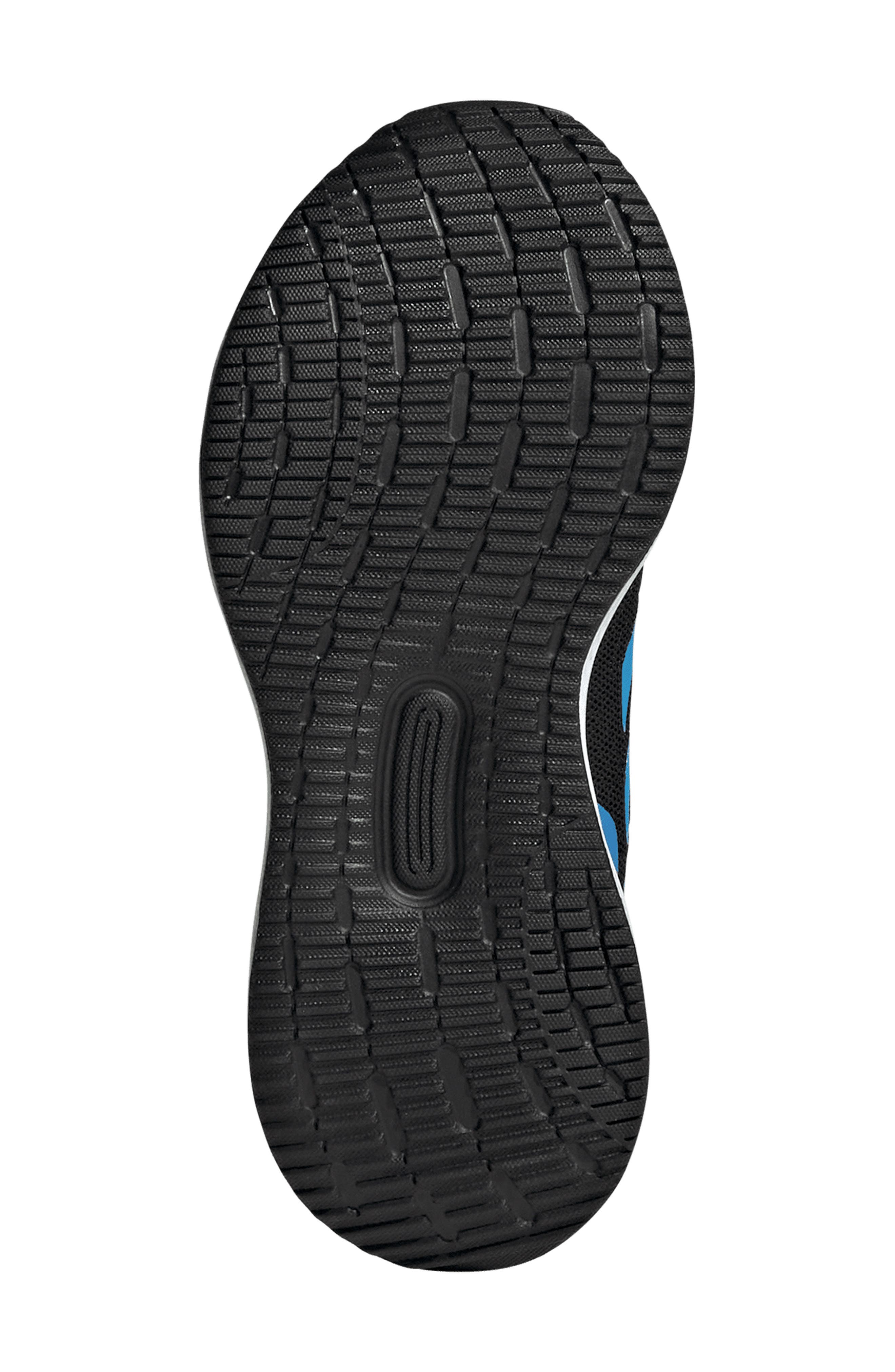 adidas Kids' Runfalcon 5 Sneaker, Alternate, color, Black/ Aquamarine/ Ray Blue