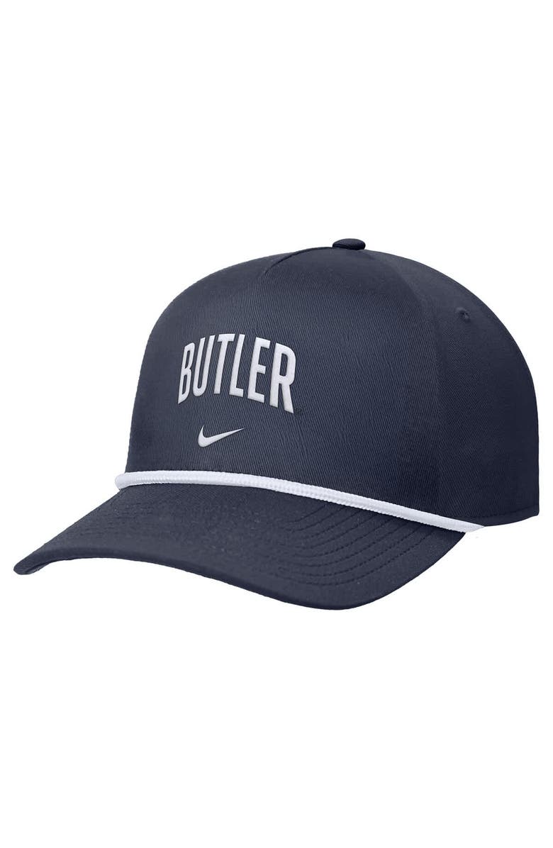 Nike Men's Nike Navy Butler Bulldogs Rise Adjustable Hat, Main, color, Navy