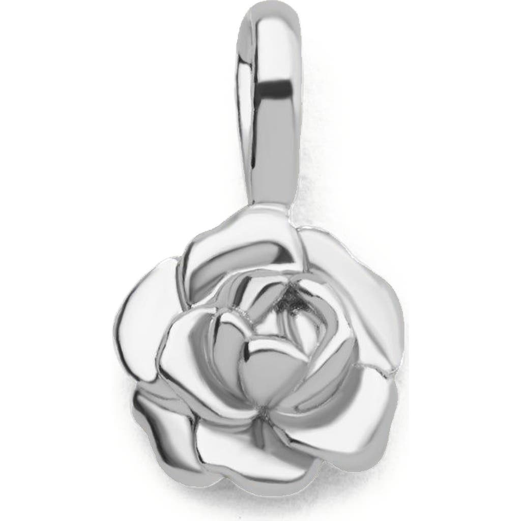 Made By Mary September Birth Flower Charm In Metallic