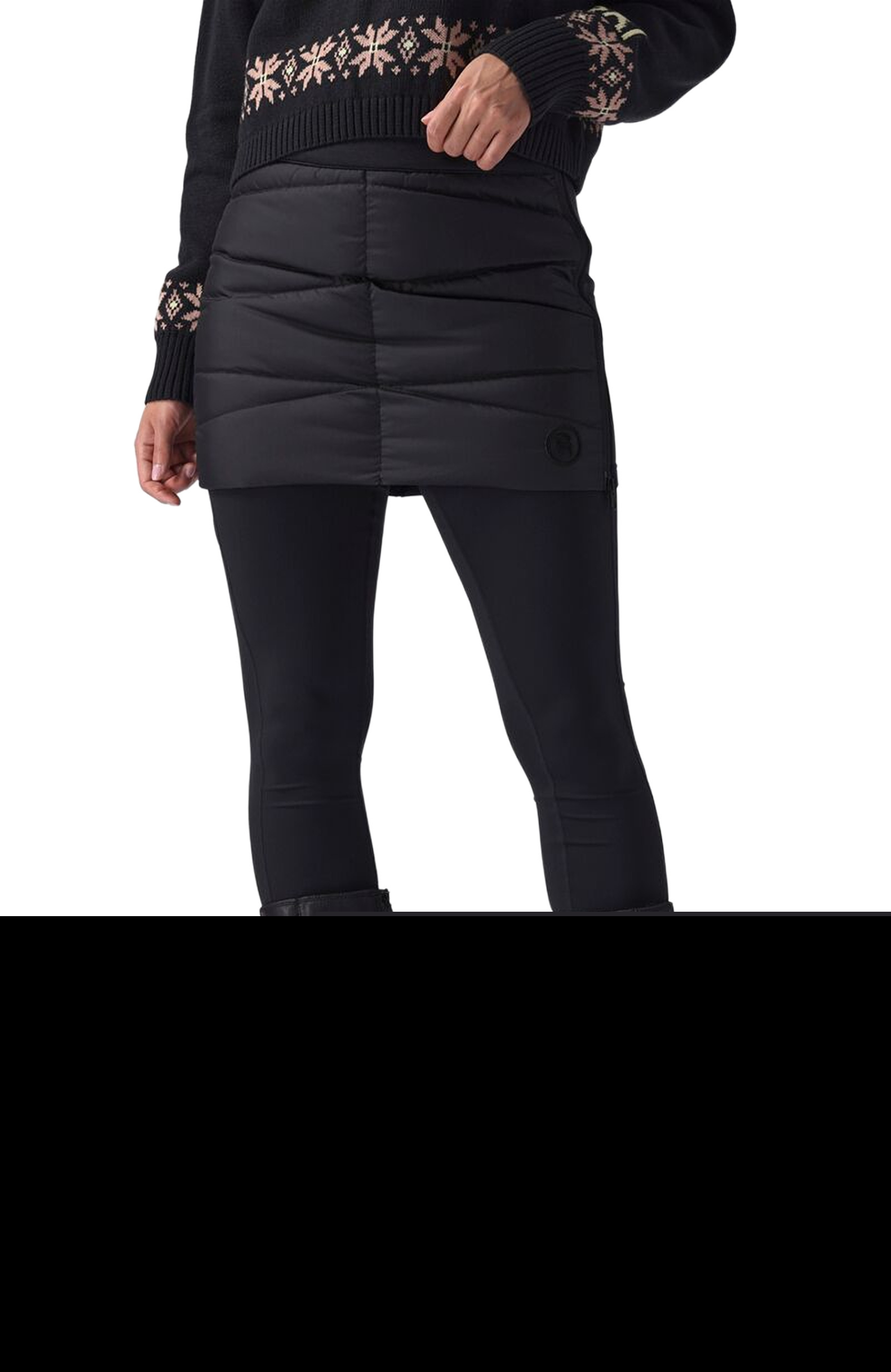 Backcountry Stansbury Allied Down Skirt - Women's, Alternate, color, Black