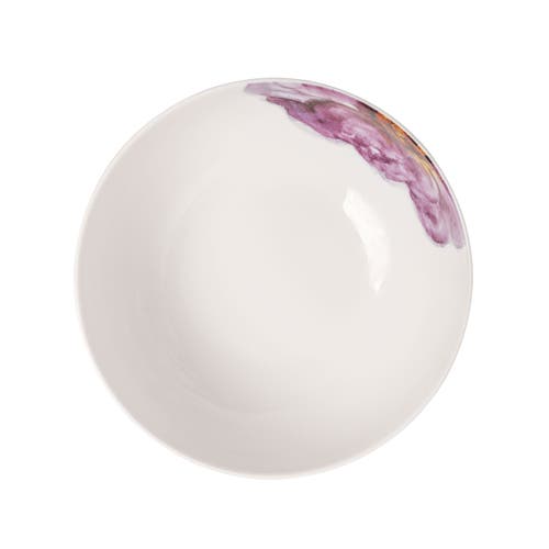 Villeroy & Boch Villeroy Boch Rose Garden 9 In Round Vegetable Bowl In Pink