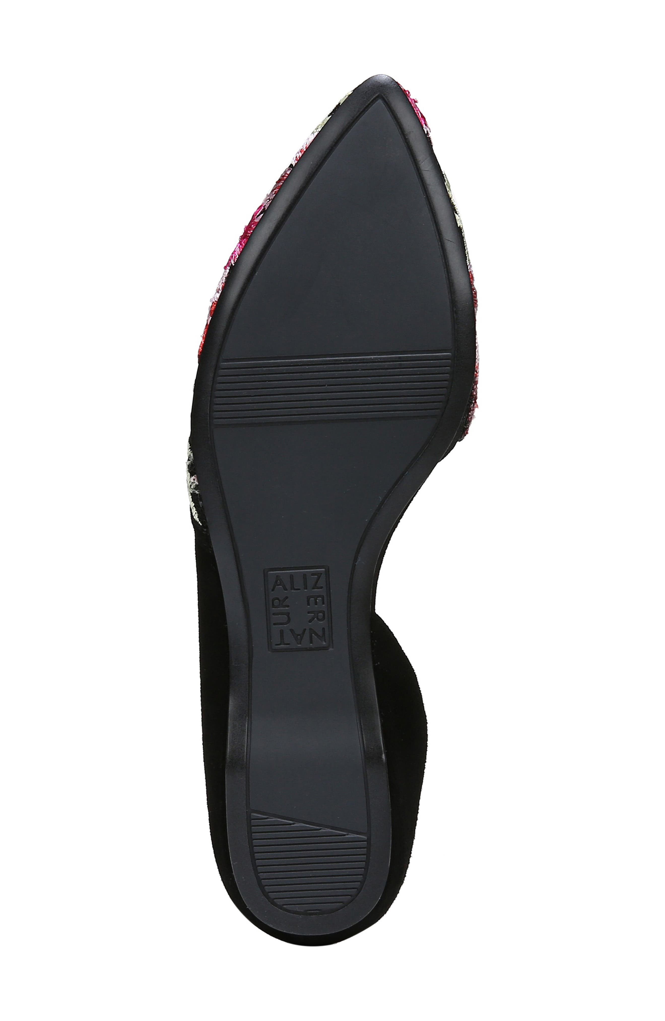 Naturalizer Samantha Half d'Orsay Flat, Alternate, color, 