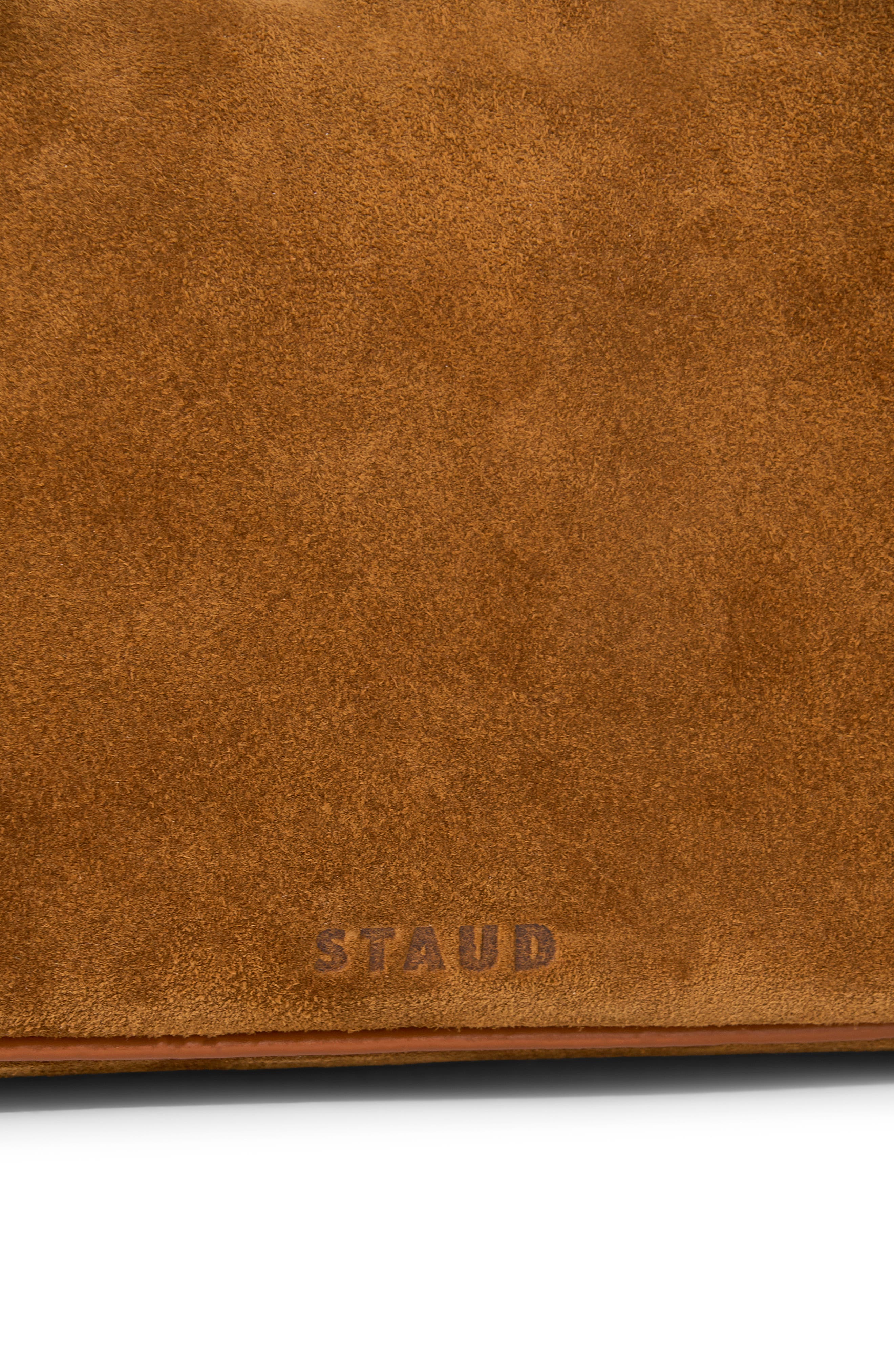 STAUD Pine Suede Shoulder Bag, Alternate, color, 