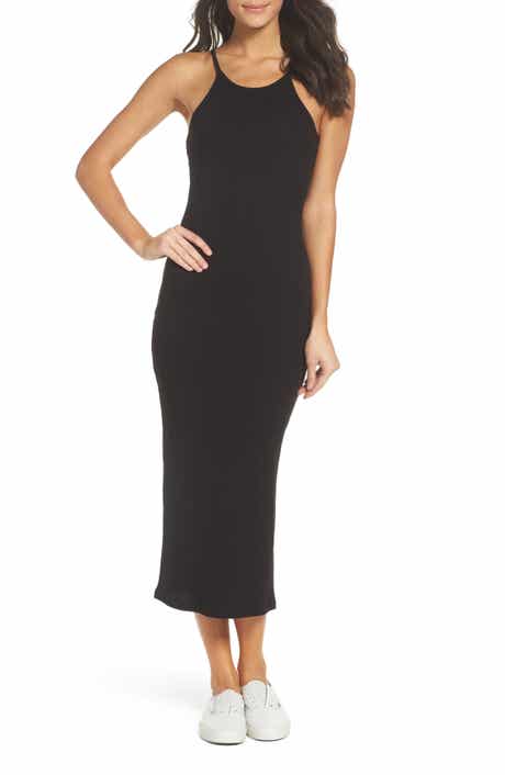 French Connection Tommy Body-Con Midi Dress