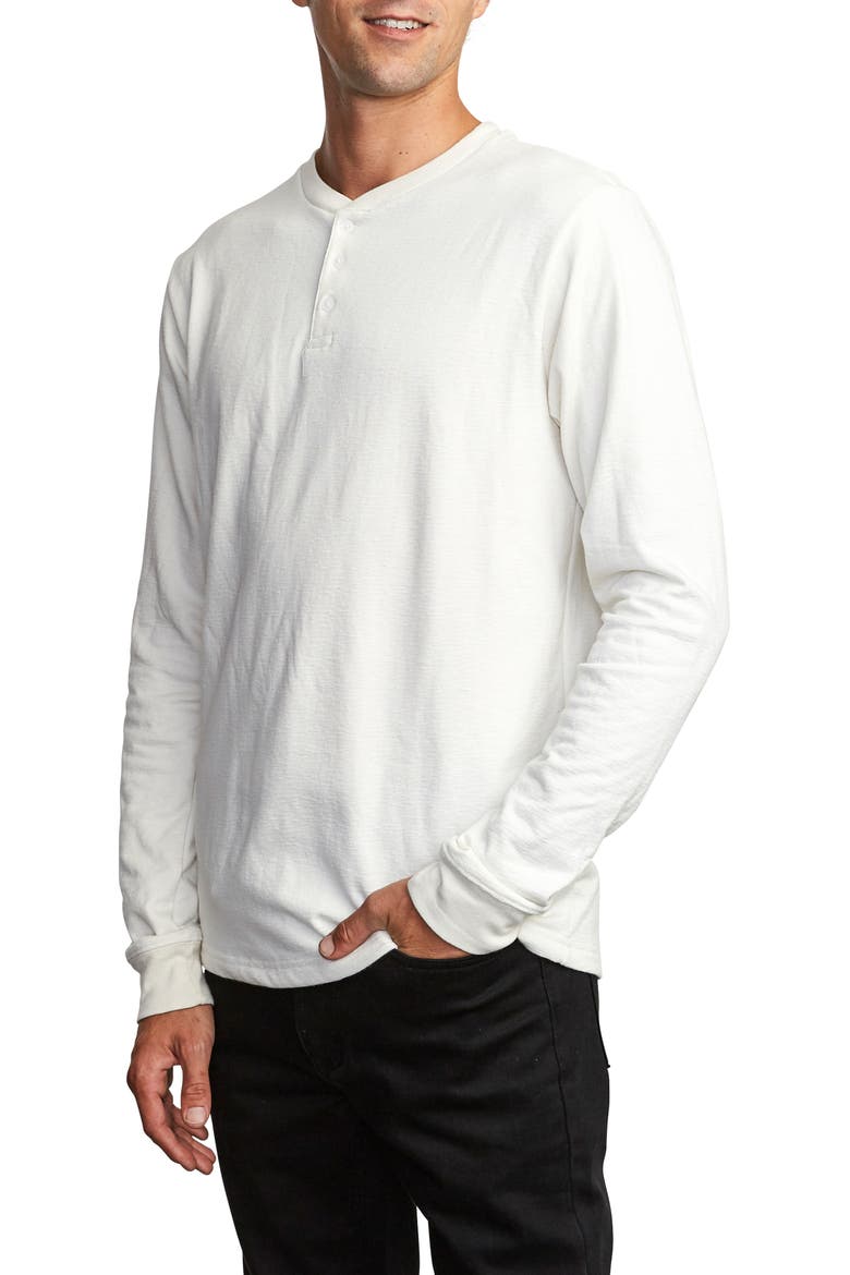 Lavish Slub Long Sleeve Henley, Alternate, color, SILVER BLEACH