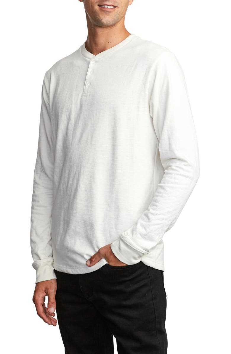 RVCA Lavish Slub Long Sleeve Henley, Alternate, color, 