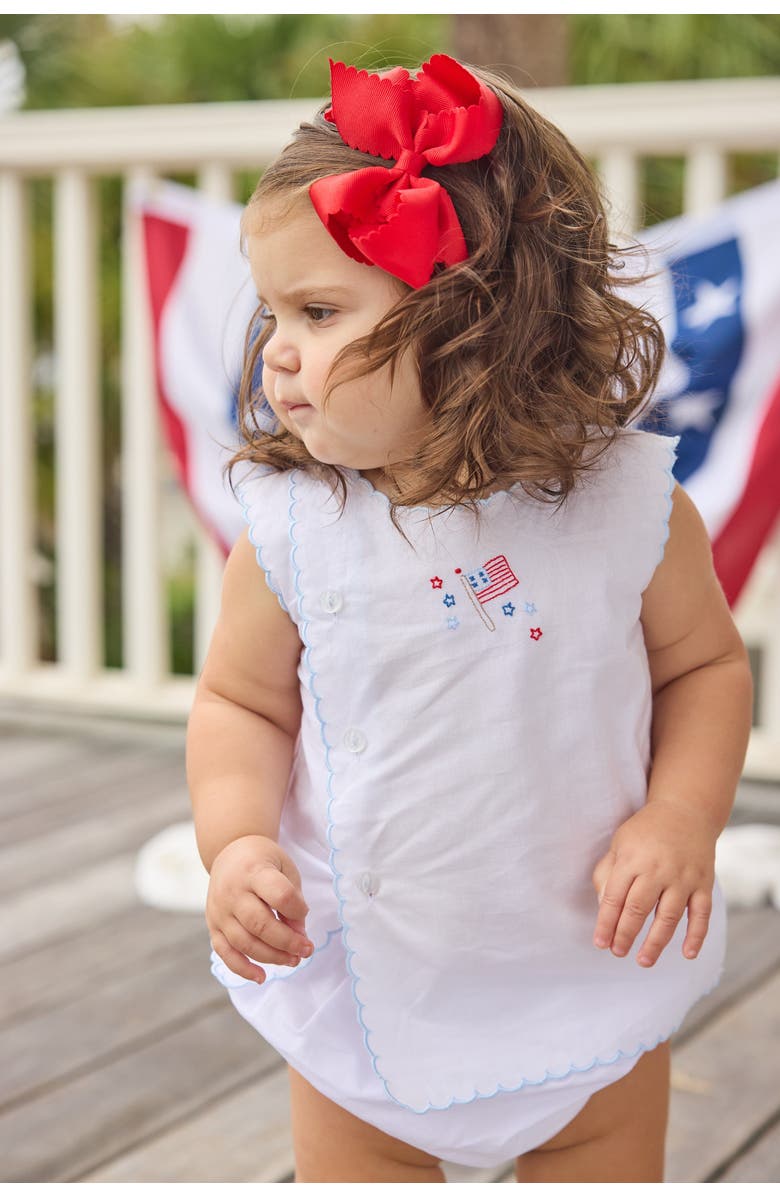 Little English Sleeveless Davis Day Set, Alternate, color, Flags