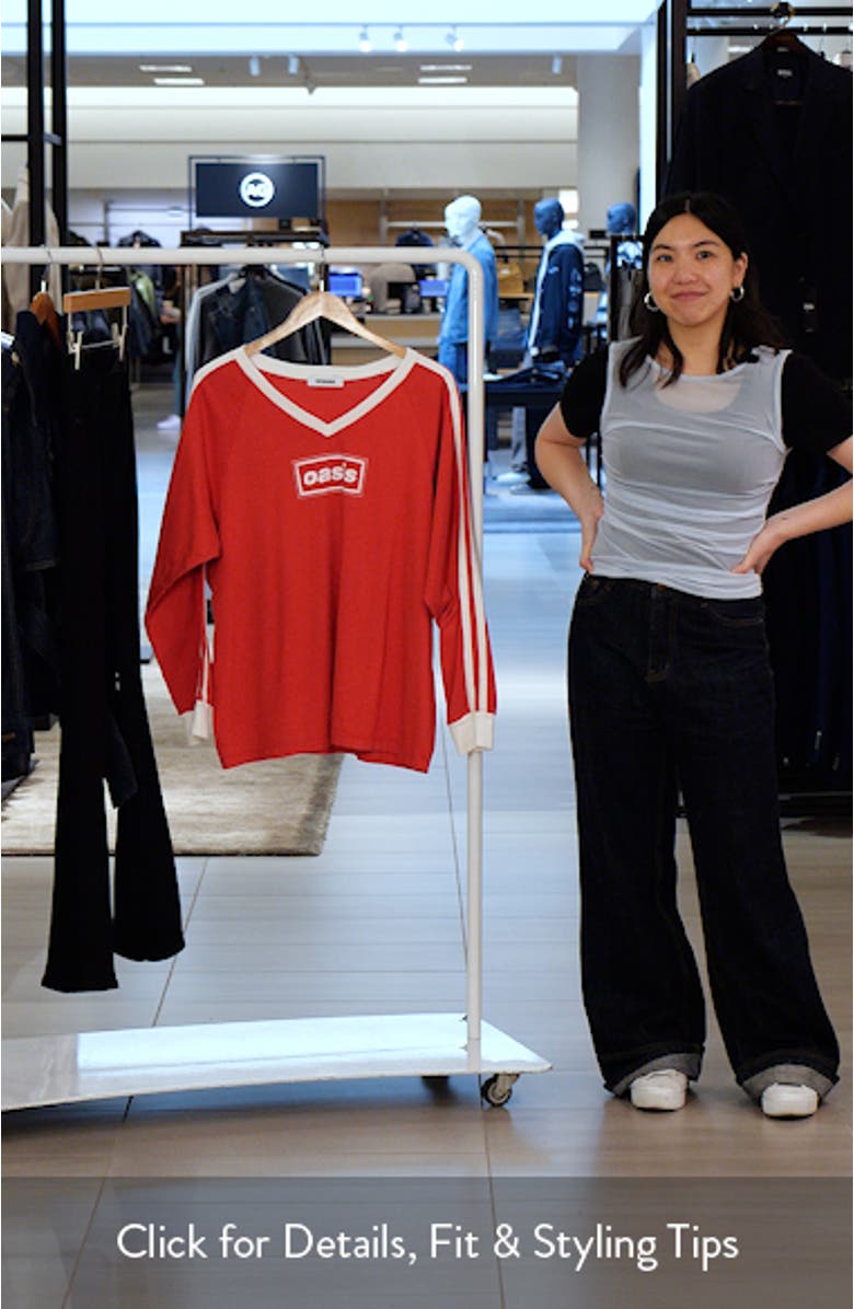 Oasis Long Sleeve Graphic T-Shirt, sales video thumbnail