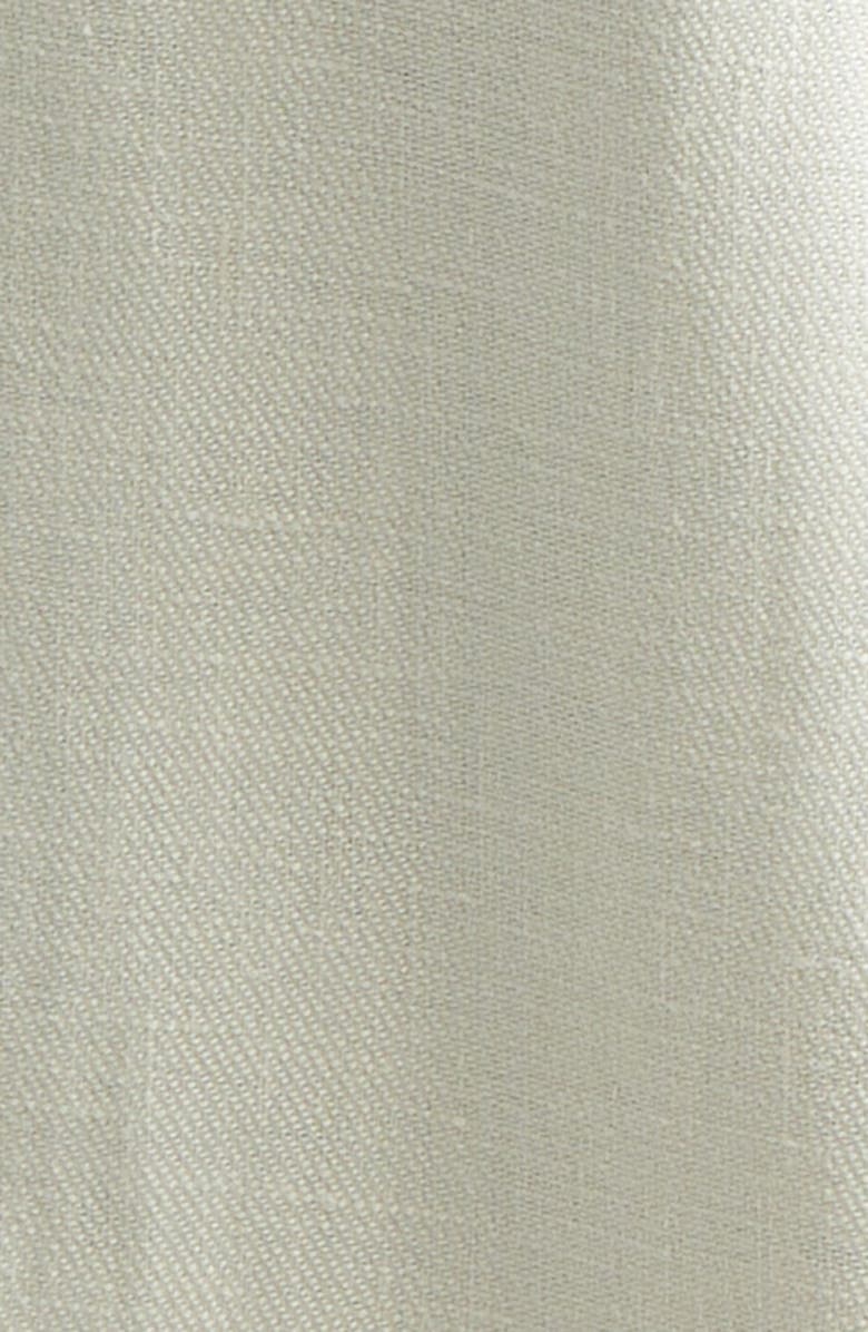 Max Mara Badesse High Waist Wide Leg Linen Pants, Alternate, color, Beige